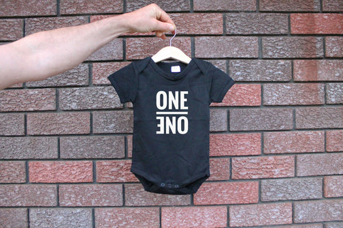 Unisex One Bodysuit, First Birthday, Black infant, Trendy, Monochrome Bodysuit, Birthday Outfit, Cake Smash, Photoshoot Outfit, Party Outfit
