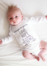 Brought to you by love hope & science, IVF baby bodysuit, IVF pregnancy annoucement, Coming Home Outfit, Baby Shower Gift, Pregnancy Reveal