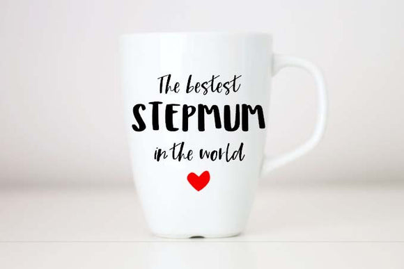 step mum gift, step mother gift, step mum mothers day, step mum coffee mug, gift from daughter step mum mug, mature